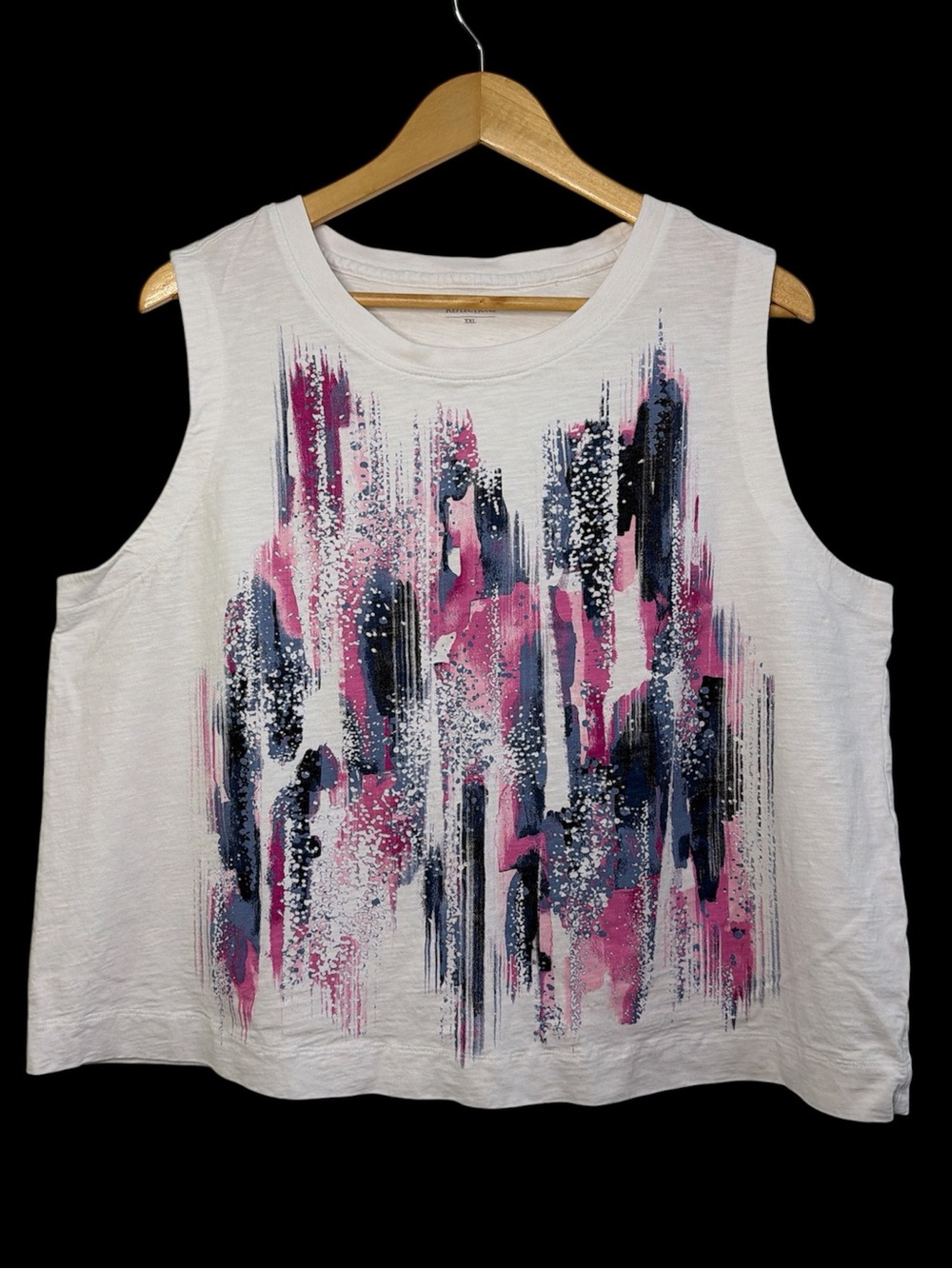 Northern Reflections Abstract Print Sleeveless Tank Top Women’s XXL